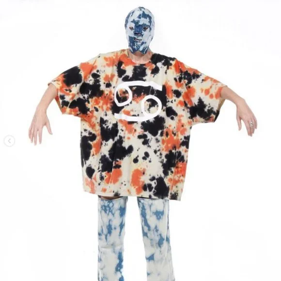 69 | Tops | 69 Us Tie Dye Cropped 69 Shirt Os Fits Boxy Small 
